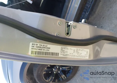 2024 Ram 1500 Classic Warlock 4X2 5'7 Box из США, поврежденный, VIN 1C6RR6LG5RS123326